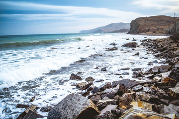 Wall Mural - Rocky beach