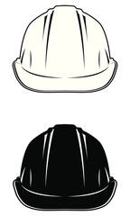 hard hat front view