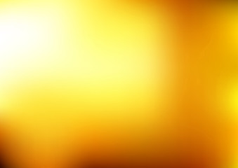 Yellow and orange blurred vector bright background