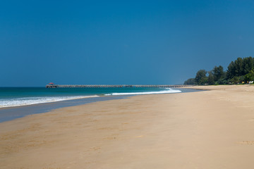 Wall Mural - Hat Na Tai (Natai) beach