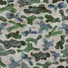 Wall Mural - Camouflage seamless pattern background