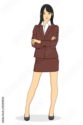 Asian Business Woman Anime Illustration Stock Vector Adobe Stock Posted on 23 april, 2019 by kewlkevin. https stock adobe com uk images asian business woman anime illustration 193898958 start checkout 1 content id 193898958
