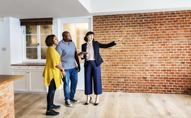 Black couple buy new house