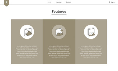 Wall Mural - illustration of website elements for web design
