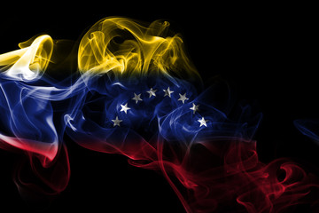 Venezuela smoke flag