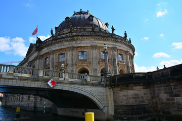 Wall Mural - Berlin Museum building view. Germany. Cityscape.