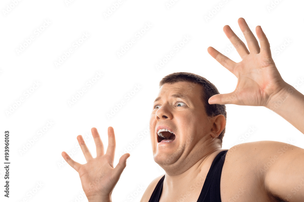 scared reaction photo