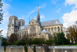 Fototapeta Paryż - Notre Dame cathedral, Paris France