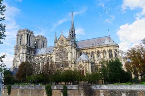 Plakat Katedra Notre Dame, Paryż Francja