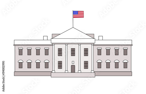 40+ Most Popular Simple Sketch White House Drawing - Align Boutique