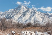 Supposedly Used As A Model For A Famous Film Production Company, Mt. Olympus Holds A Grandeur That Can't Be Missed When Visiting Salt Lake City, Utah. 