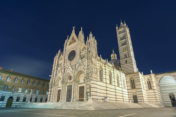 Fototapete - Cattedrale di Siena, Siena, Tuscany, Italy