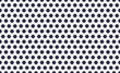 Seamless pattern of soccer or football with black and white hexagons. Horizontal, traditional sport texture of ball for game. Easily resizable and color, vector illustration.