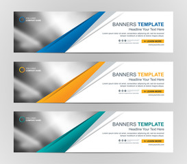 Wall Mural - abstract web banner design background or header templates