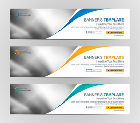 Wall Mural - abstract web banner design background or header templates