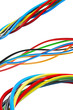 © 3desc - electrical cable. 3d Illustrations on a white background