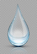 Water drops vector illustration