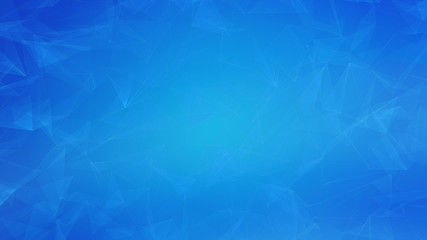 Poster - Blue lines background for technology concept, abstract background illustration