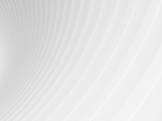 Aufkleber - Abstract of white space architecture,Perspective of future design building