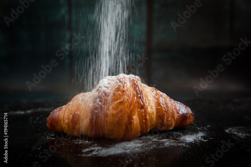 Fotomural Tasty french croissants for breakfast