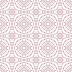 Poster - Seamless Colorful Retro Pattern Background