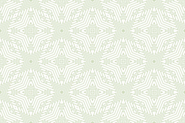 Poster - Seamless Colorful Retro Pattern Background