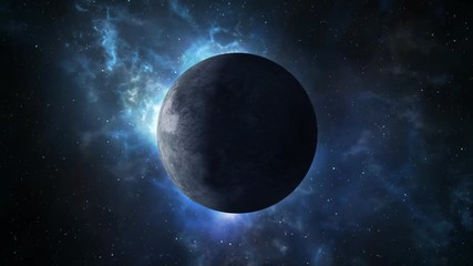 Wall Mural - far planet loopable rotation