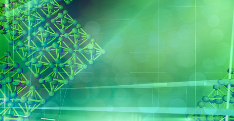 Poster - 3D rendering of a futuristic background. telecomunications concept. Futuristic virtual technology background