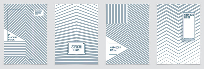 Canvas Print - Futuristic minimal brochures graphic design templates. Vector geometric patterns abstract backgrounds set. Design templates for flyers, booklets, greeting cards, invitations and advertising.