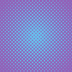 Wall Mural - Pop Art vintage vector background. Halftone design