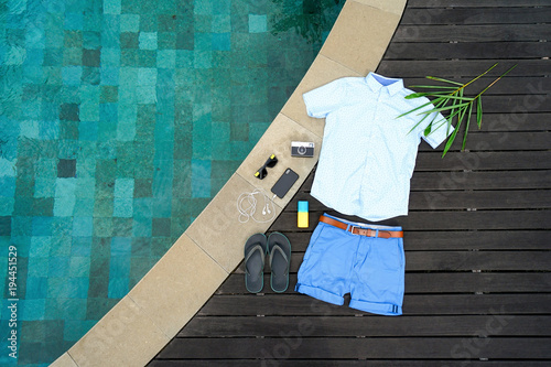 summer outfit swimming