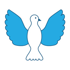 Sticker - dove bird icon