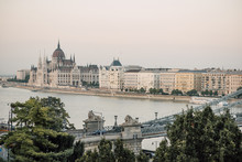 Beautiful View Of Budapest City On Daylight