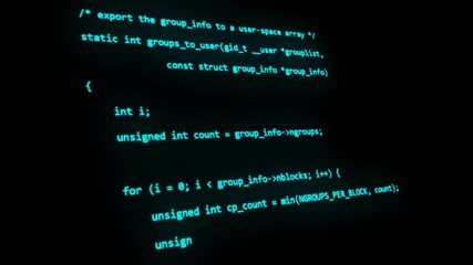 Poster - c++ programming code that works on the computer screen