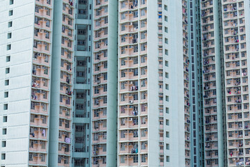 Poster - Residential Building facade at day time