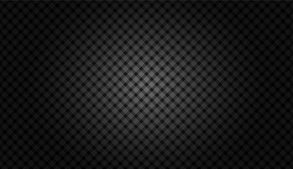 Poster - Black lighting background with mirror diagonal stripes. Vector abstract background