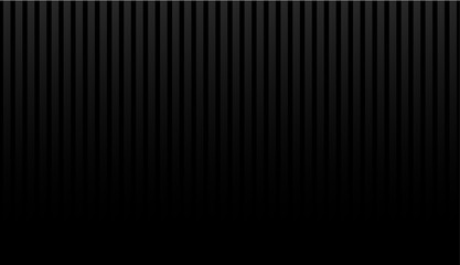 Poster - Black lighting background with vertical stripes. Vector abstract background