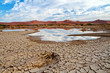 Desert scene with water
