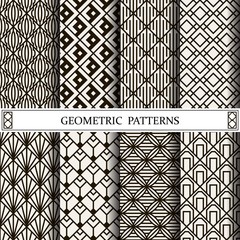 Wall Mural - geometric vector pattern,pattern fills, web page, background, surface and textures