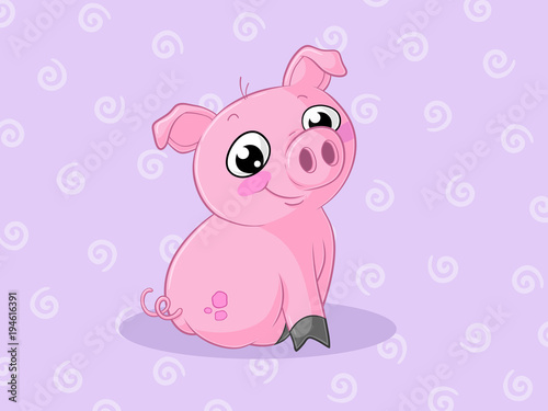 Susses Comic Schweinchen Buy This Stock Vector And Explore Similar Vectors At Adobe Stock Adobe Stock