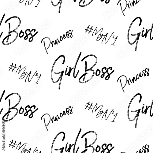 girl-boss-brushstroke-quotes-seamless-vector-pattern-feminist-symbol-words