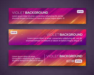 Wall Mural - abstract banners. vector eps10 backgrounds.