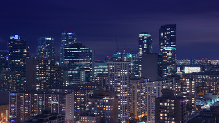 Wall Mural - Downtown Toronto at night 