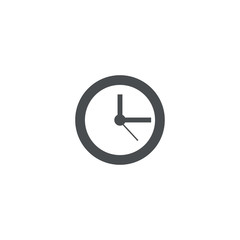 Canvas Print - clock icon. sign design