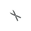 © Rovshan - scissors icon. sign design