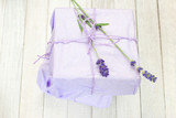 Fototapeta Storczyk - Lavender soap