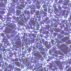 Wall Mural - lattice structure. science or technology background. graphic design. 3d grid surface. abstract vecto
