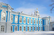© irinabal18 - Фрагмент корпуса бывшего женского Смольного монастыря в Санкт-Петербурге зимой