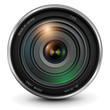 © Cobalt - camera photo lens, vector illustration.
