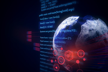 Poster - HTML globe texture